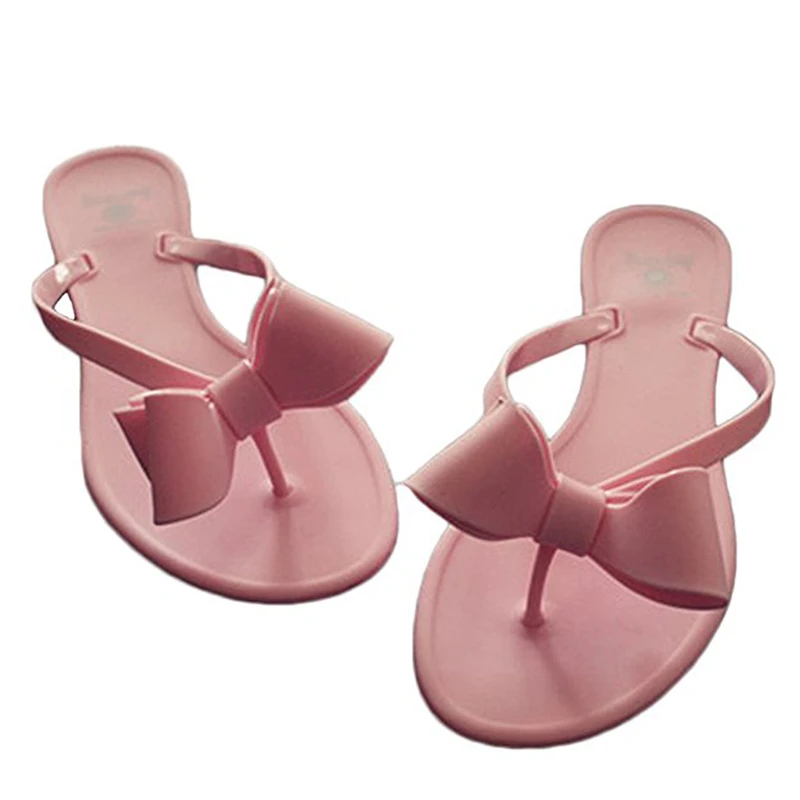 

shoes woman sandalie flip flops women slippers bowtie flat rubber slippers beach flip flops home outside slippers casual sandals