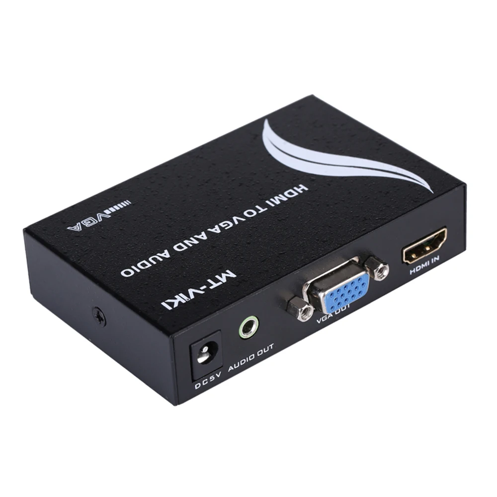Eletryc HDMI2VGA HDMI к VGA Аудио Конвертер Адаптер Питания поставка Стабильное качество