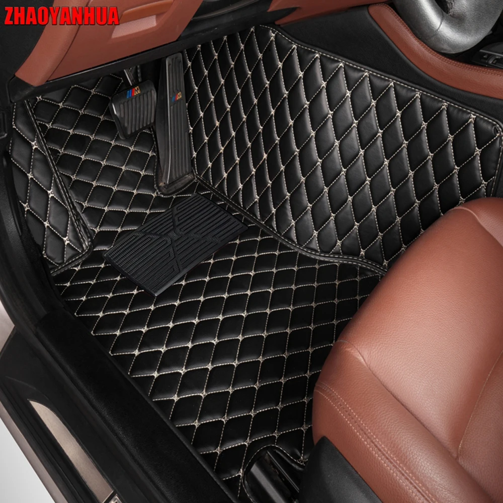 Zhaoyanhua автомобильные коврики для Peugeot 206 207 2008 301 307 308sw 3008 408 508 любую погоду