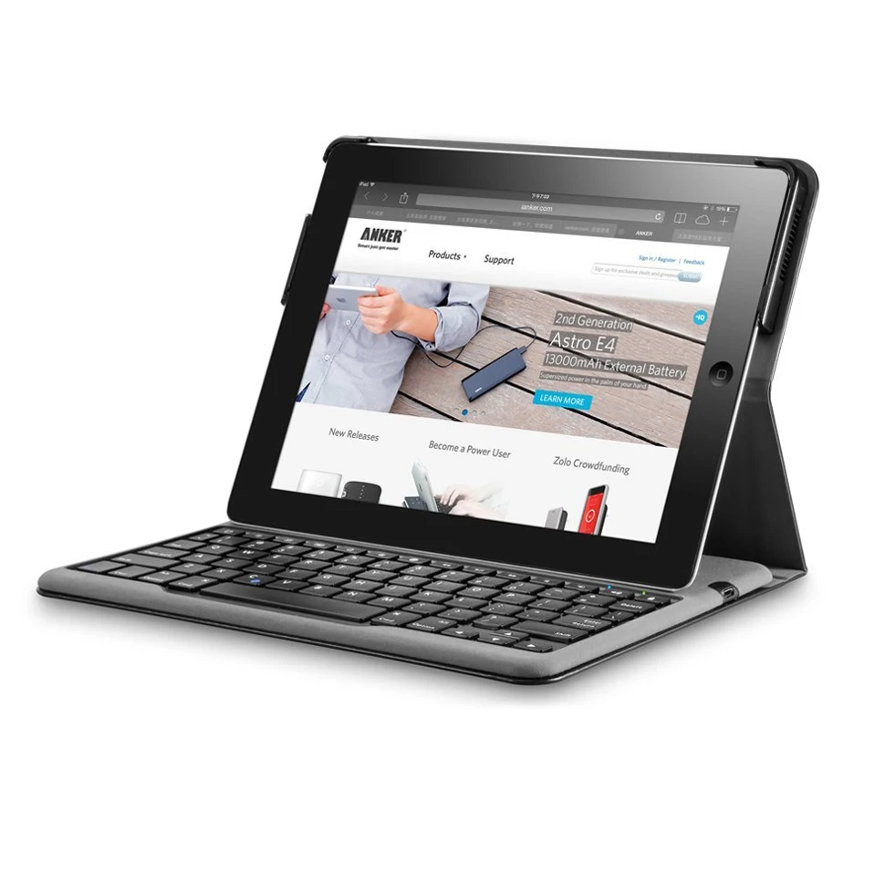 

Модный чехол для клавиатуры ANKER 9,7 дюйма, IPAD 2/3/4, планшетный ПК для IPAD 2, чехол для клавиатуры