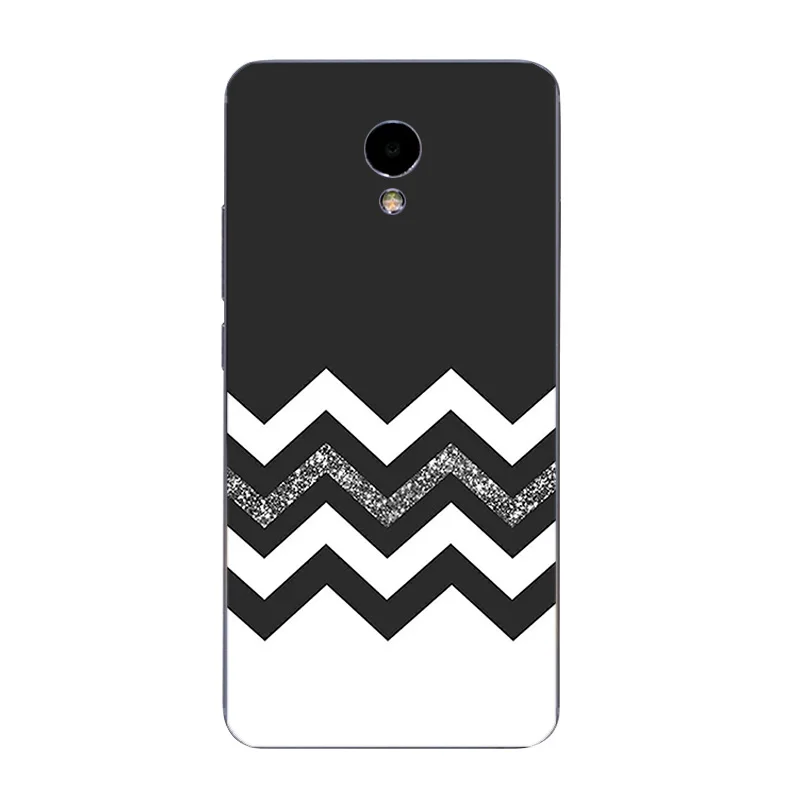 6373 06 Чехол для телефона Meizu M1 M2 M3 M5 M6 Note, чехол для телефона Meilan M3 Note Pro, чехол для Meizu M3 MAX, мягкий ТПУ, черный, стильный, с рисунком - Цвет: 6373 06