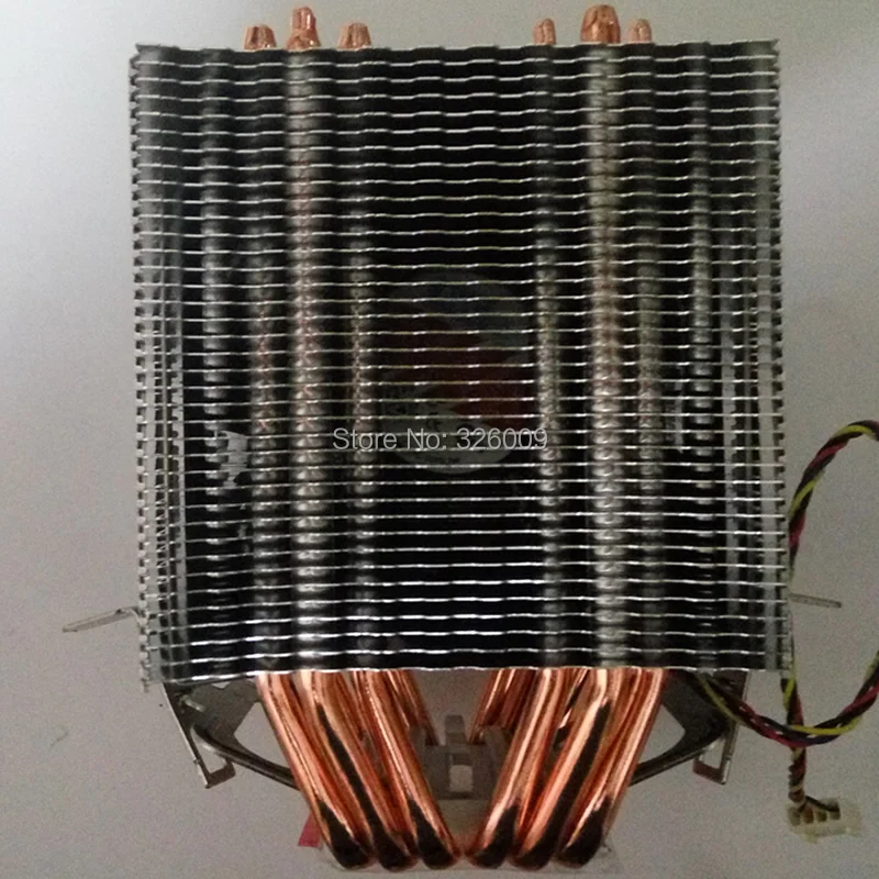 ARSYLID CN-609A-P 9 см 4pin вентилятор 6 тепловым стержнем heat pipe Процессор кулер вентилятор охлаждения для Intel LGA775 1151 115x1366 2011 для AMD AM3 AM4 радиатора