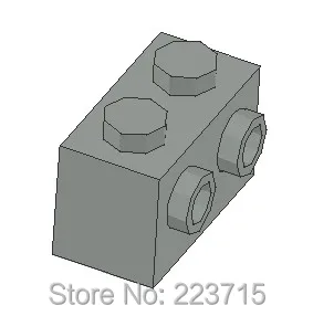 

*Brick 1x2 w. knobs on 1 side*11211 50pcs DIY enlighten block brick part No.52107 , Compatible With Other Assembles Particles