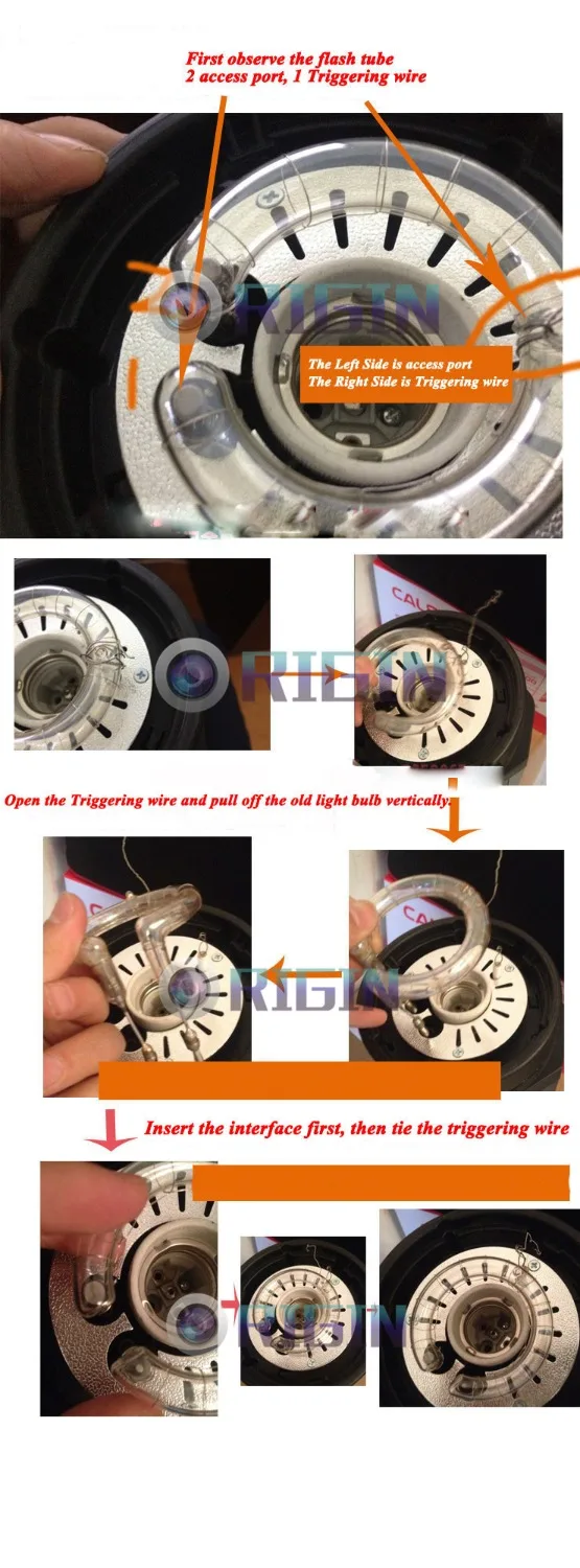 Высокое качество Максимальная Мощность 150WS кольцевой Вспышкой Трубки Новый