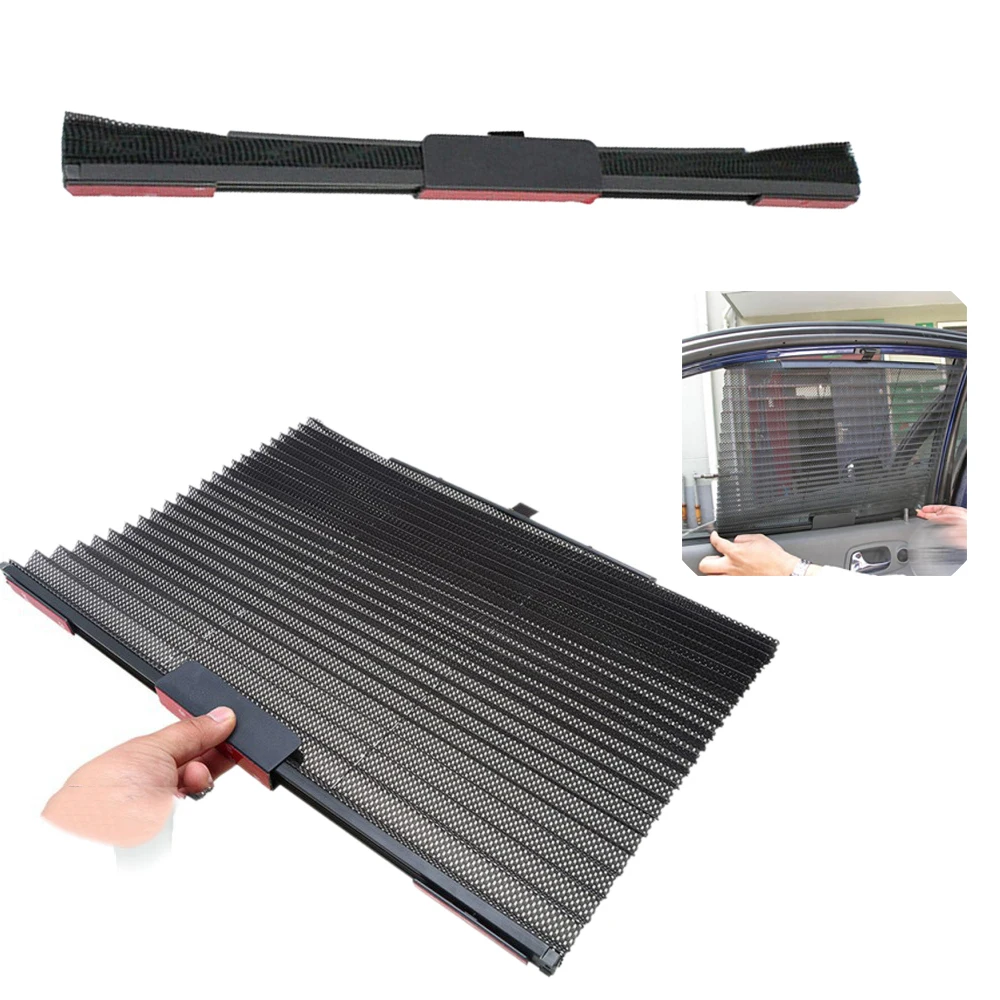 

Sun Shade UV Protection Car Curtain Auto Car Side Window Sun Shade Curtain Car Windshield Sunshade Shield UV Protection 60*46cm