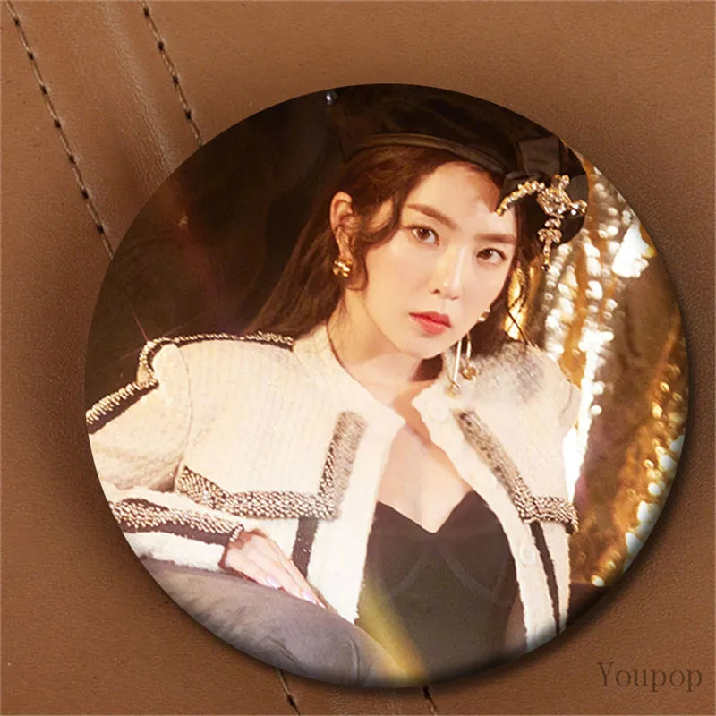 Youpop KPOP красный бархат 5th Мини альбом RBB действительно плохой мальчик радость Хэллоуин значок с фото булавки броши для одежды шляпа рюкзак