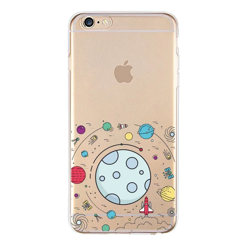 Micky Soft Clear TPU Phone Case For iPhone 4/4s 5 5s 6 6plus 7 8plus x Silicone Minnie Bear Dog Cover Free Shipping | Мобильные