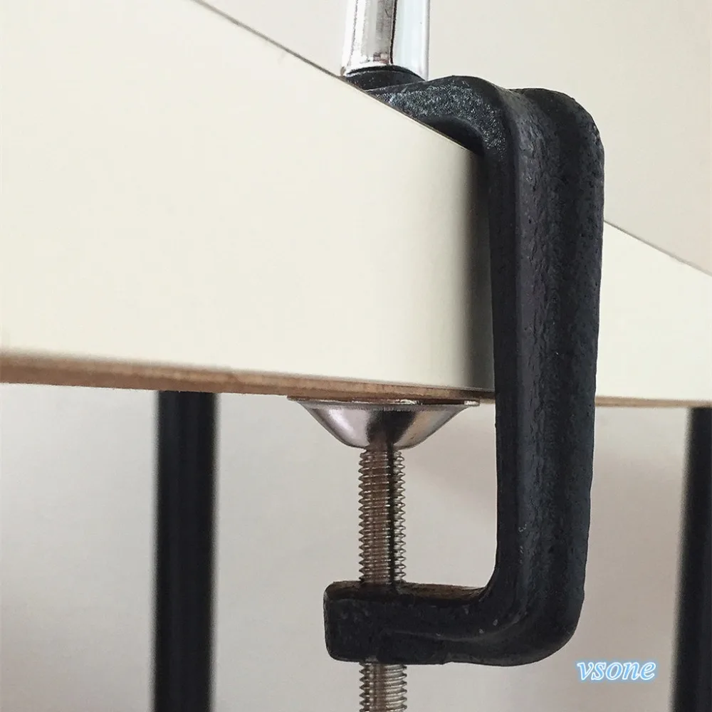 Лампа Лупа гибкая шея увеличительное стол зажим пластиковые папки металлическая