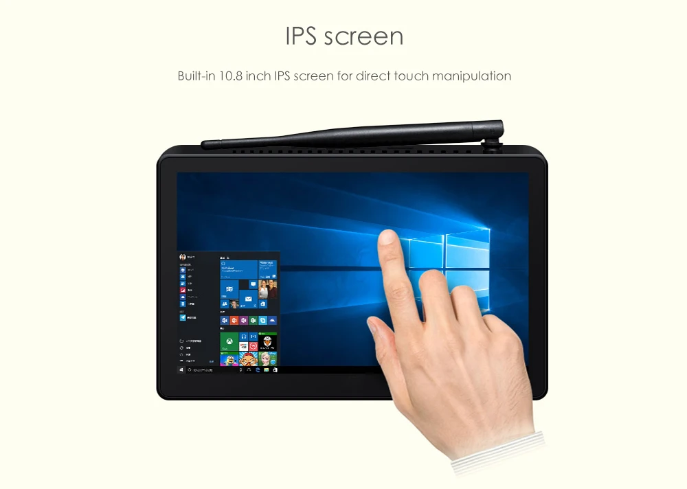 Pipo X12 Мини ПК Windows10 Cherry Trail Z8350 Intel HD rom WiFi 1000 Мбит/с BT4.0 поддержка 4K