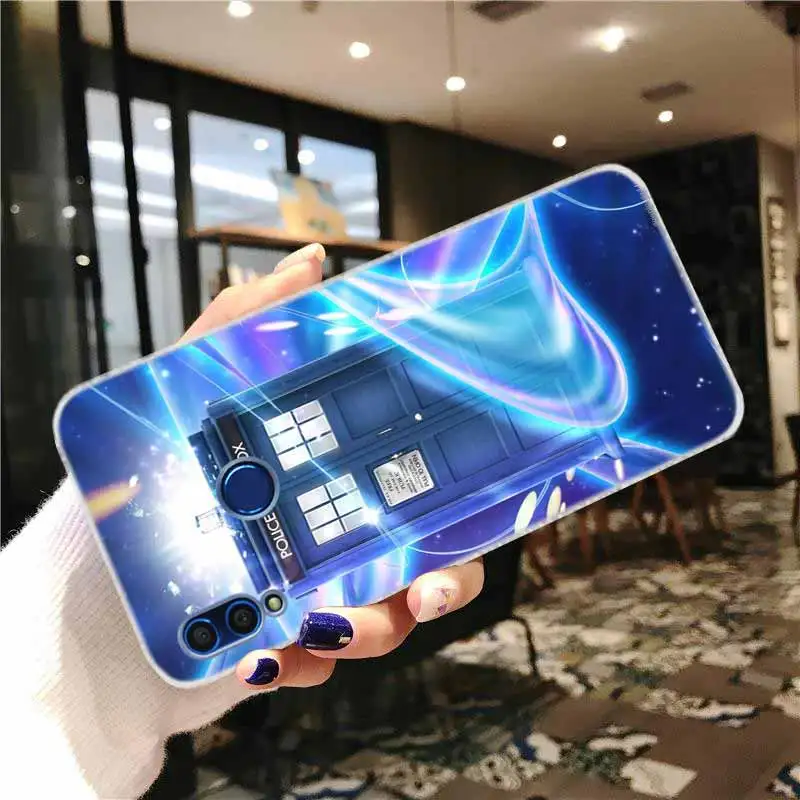 Мягкий силиконовый чехол для Huawei Honor 30 20 Pro 10 9 9X Lite 10i 9a 8a 7a 30s Tardis Box Doctor Who|Бамперы| |