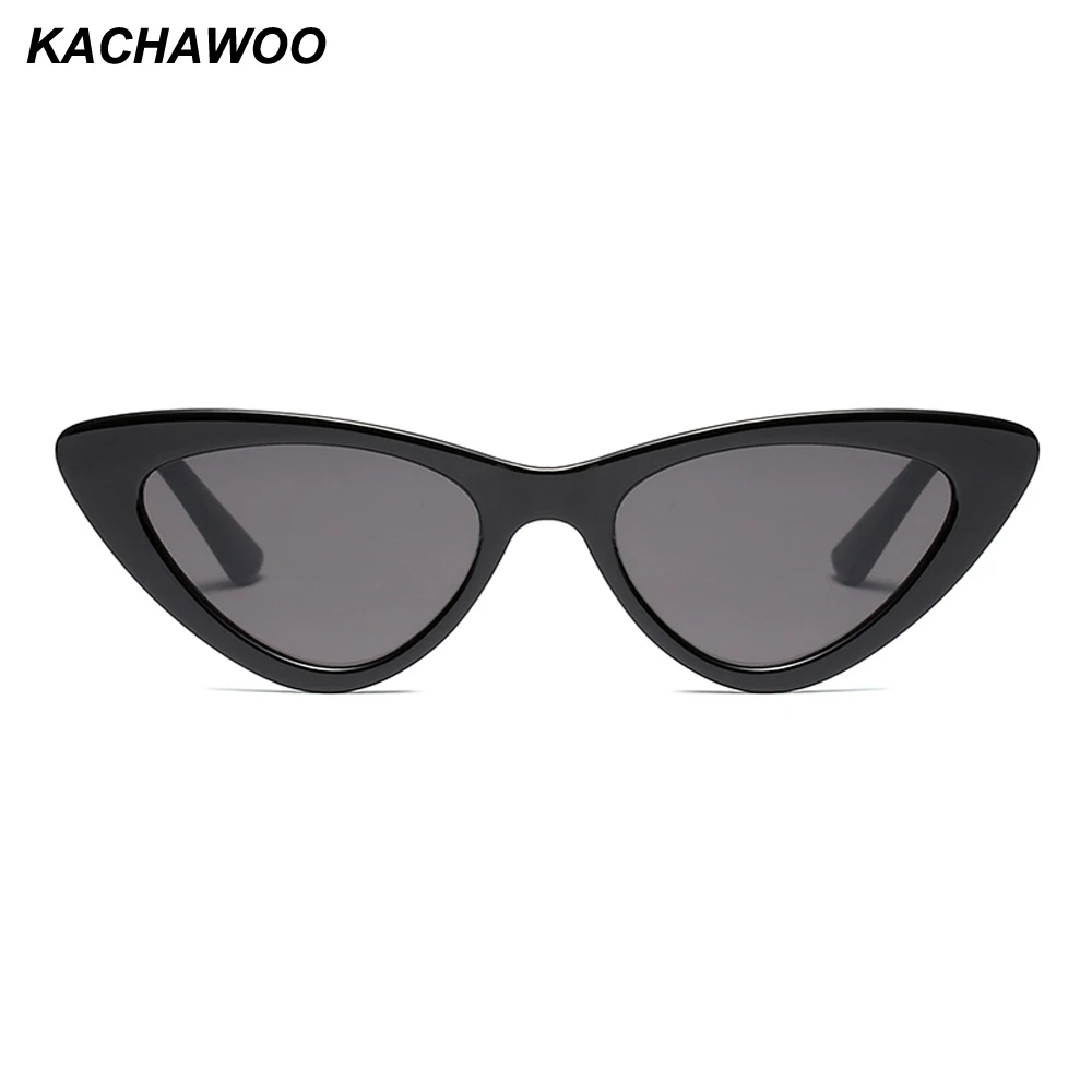 

Kachawoo cute sexy retro cat eye sunglasses women red white black sun glasses for ladies gift 2018 uv400