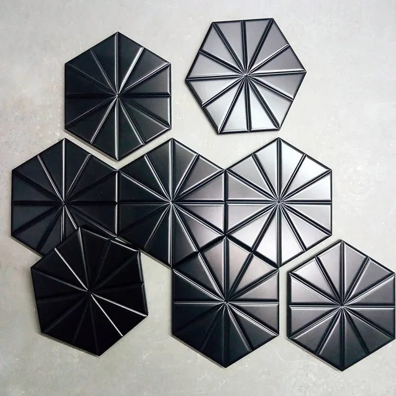 Cement wall brick silicone mold polygonal triangular square TV background | Дом и сад