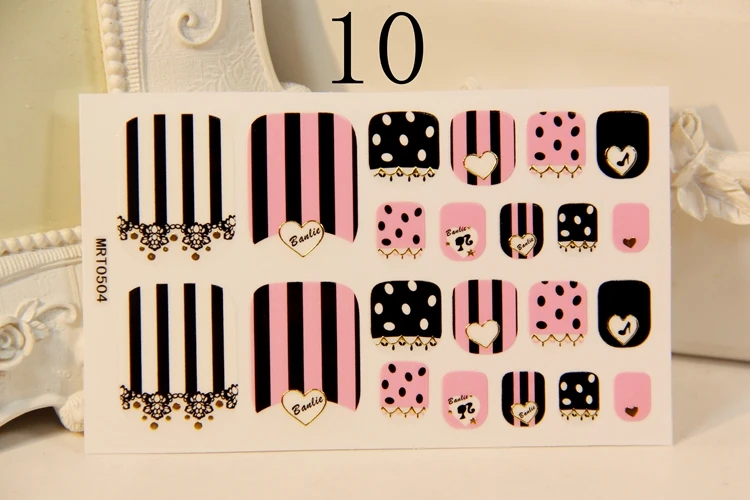 Новый стопы Стикеры милые серии ногтей Наклейки|nail foot|foot nailstickers cute |