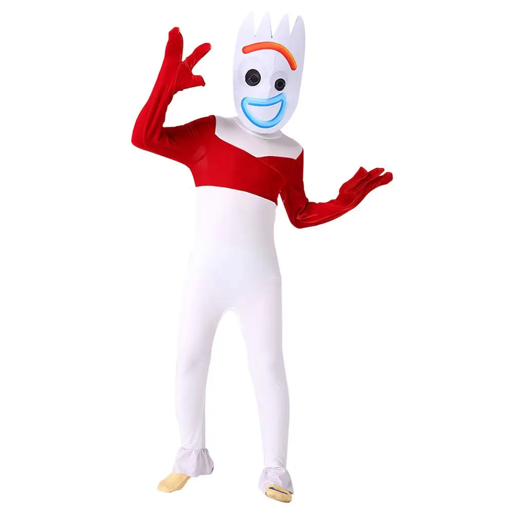 Игрушка Forky косплей костюм комбинезон наряд для детей Хэллоуин костюмы| |