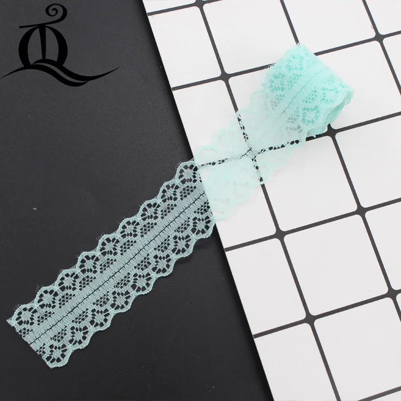 10 ярдов в партии 30 мм хлопковая кружевная лента бежевого цвета отделка сделай сам