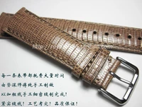 18 19 20 21 22 mm handmade genuine leather lizard skin watchbands vintage wrist high quality watch band strap for branded watch