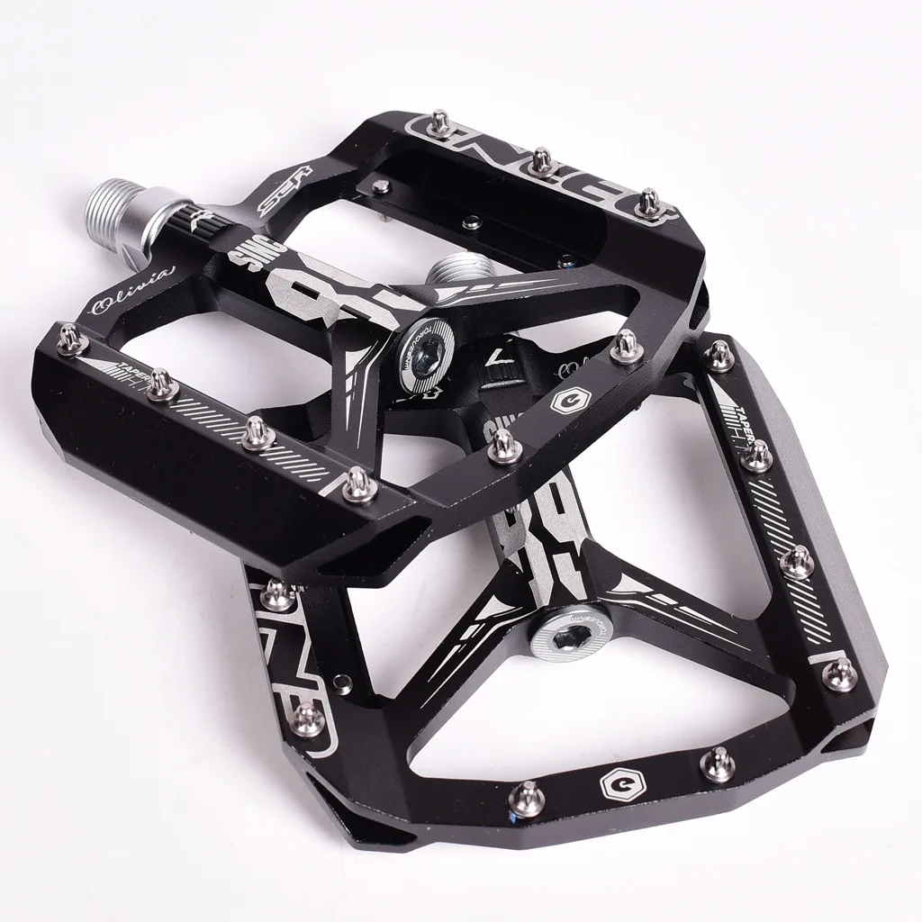 ENLEE Sicne89 Mountain Bike Pedals Ultralight Bike Pedals CNC Aluminum Alloy Pedals Bearing Pedals