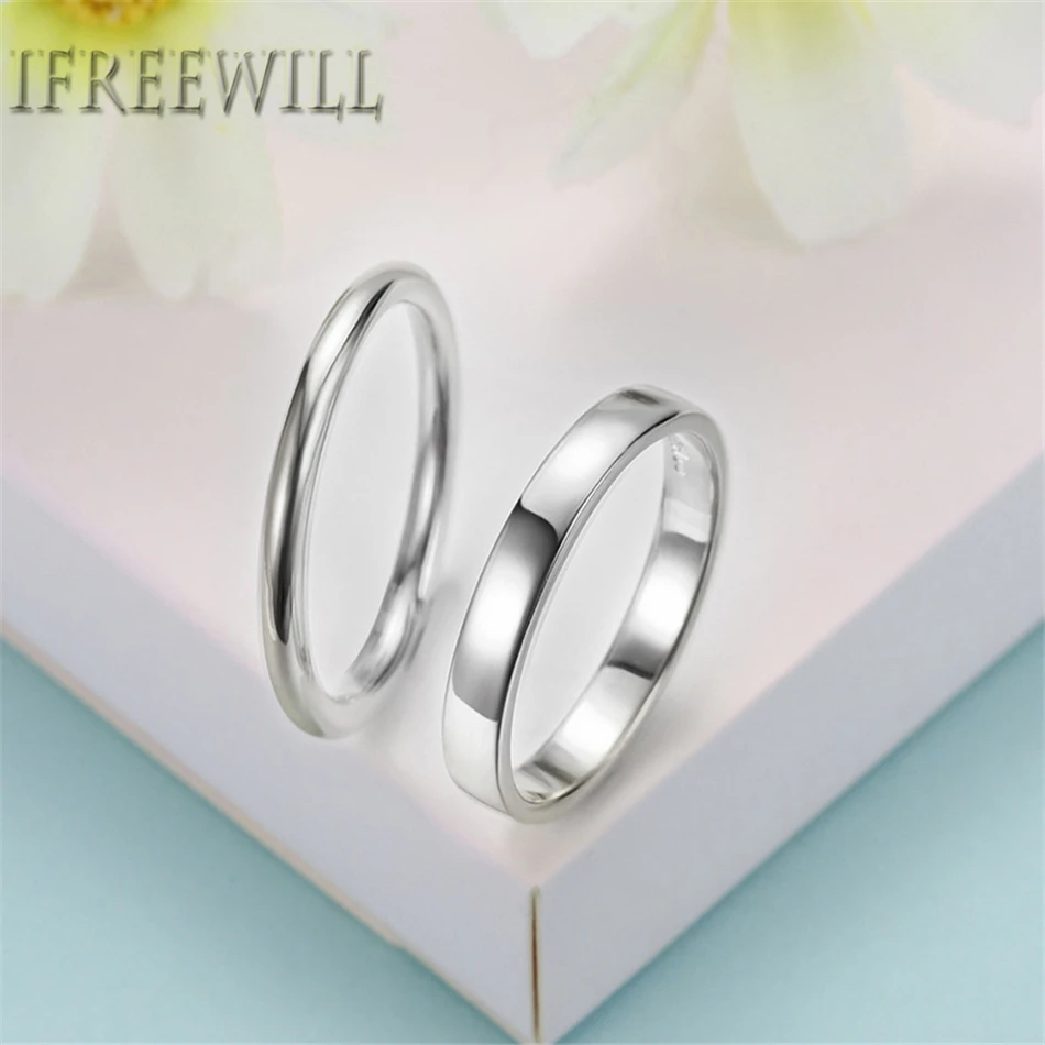 S925 Silver Lovers Ring Fashion simple fine jewelry | Украшения и аксессуары