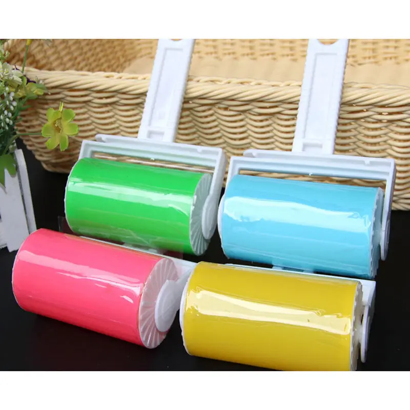 

Washable Roller Cleaner Lint Sticky Picker Pet Hair Fluff Remover Brush Reusable New
