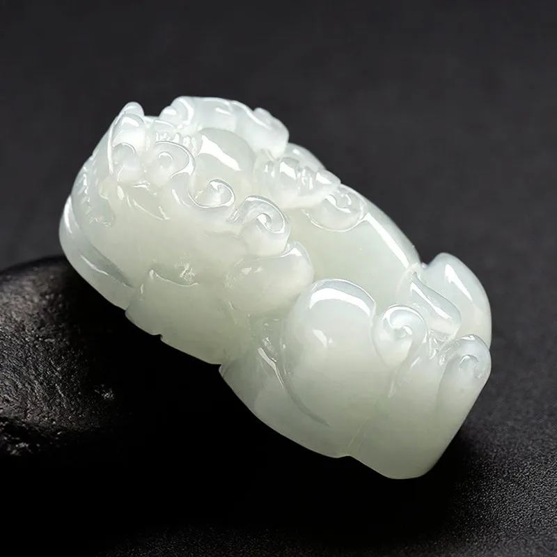 Yanting натуральный афганский белый кулон ожерелье PIXIU Подвеска для изготовления