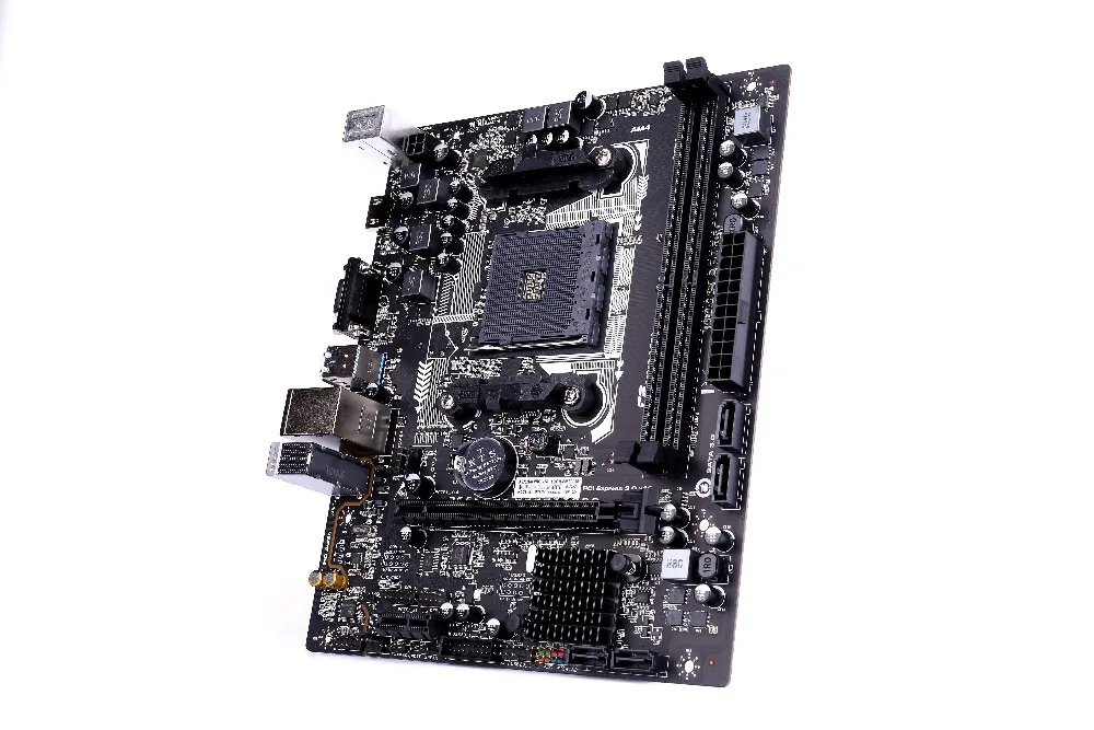 Цветная материнская плата AM4 DDR4 A320M K PRO V14|Материнские платы| |