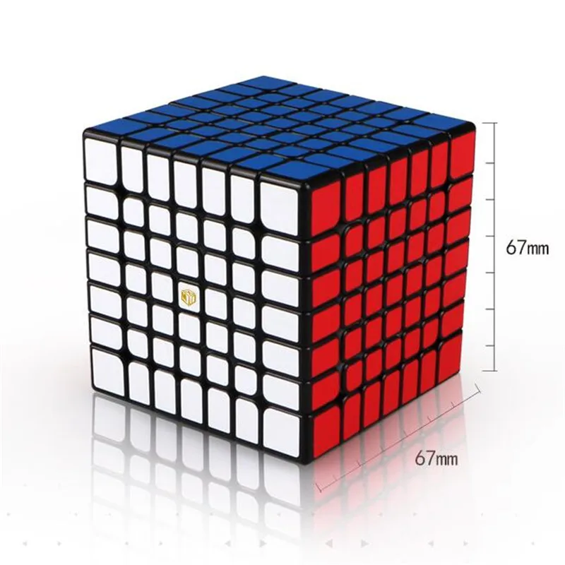 Qiyi mofangge XMD X-Man искры и Spark M Магнитная 7x7x7 Кубик Рубика для профессионалов конкурс Скорость гладкой головоломка извилистые Cubo