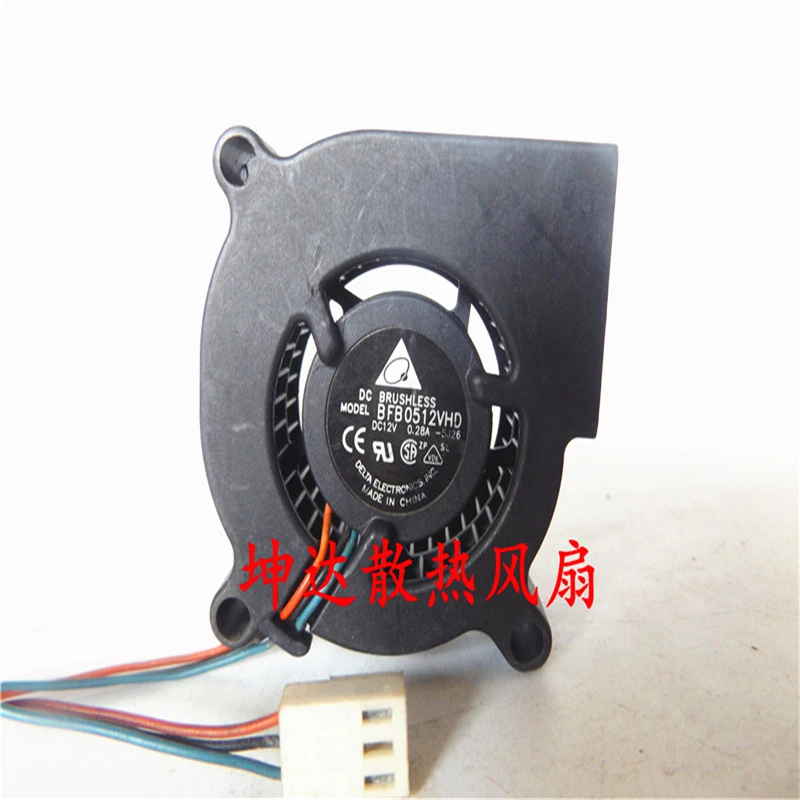 aNS All New Semi CO BFB0512VHD Free Shipping for Delta 5020 12V 0.28A 5CM Turbine Fan Blower | Компьютеры и офис