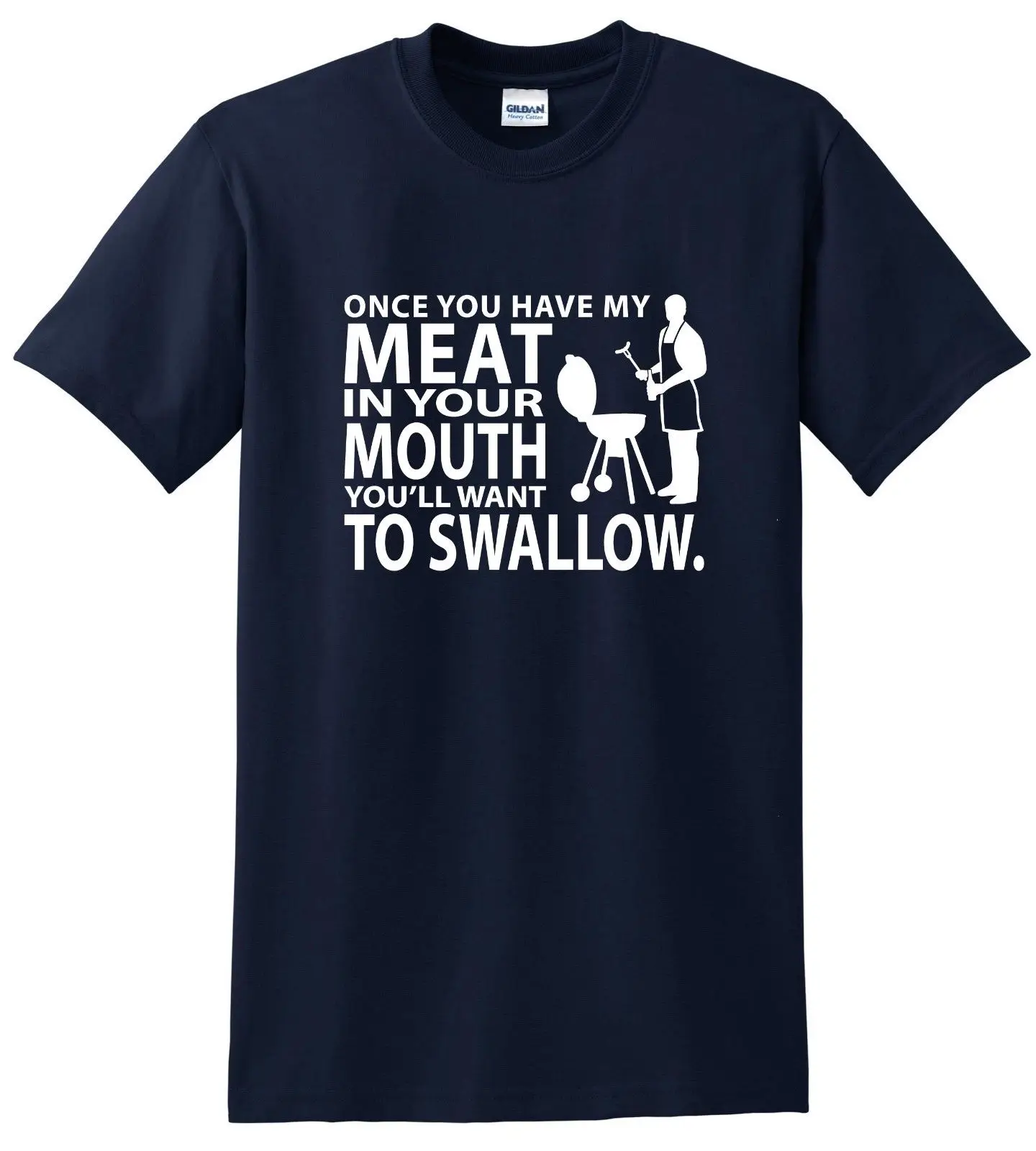 Забавная футболка с надписью My Meat In Your Mouth грубым сексуальным барбекю бесплатная