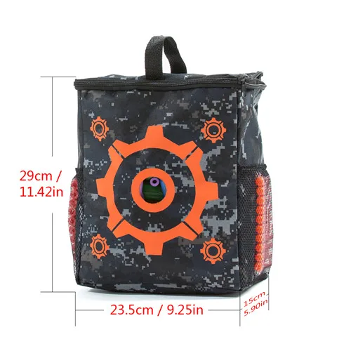 target bag Набор тактических приспособлений с мягкой пулей для Nerf N-strike Элитной серии с пулевыми зажимами+ браслет+ маска для лица, защитные очки - Цвет: target bag