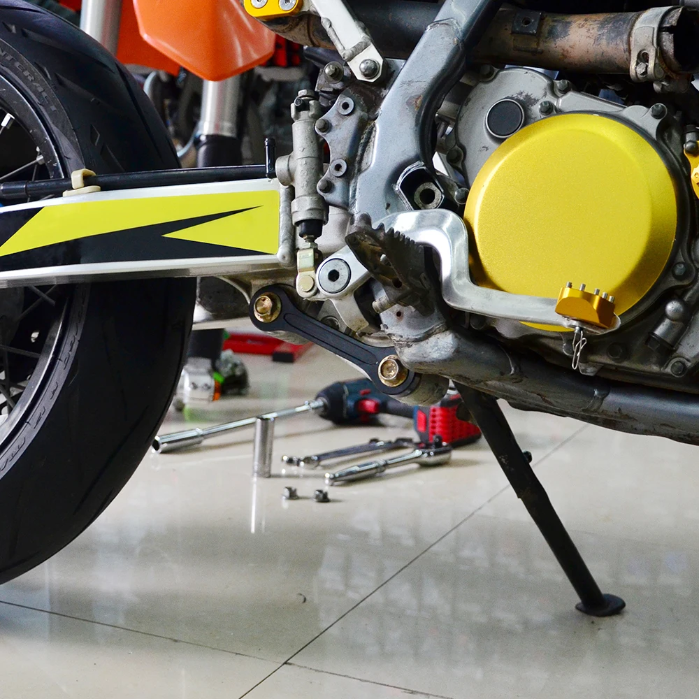 ЧПУ Задний рычаг опускания комплект кронштейнов для Suzuki DRZ400 Kawasaki KLX400 2000