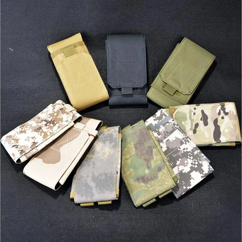 Открытый военный тактический 5 дюймов Molle талии телефона поясная держатель