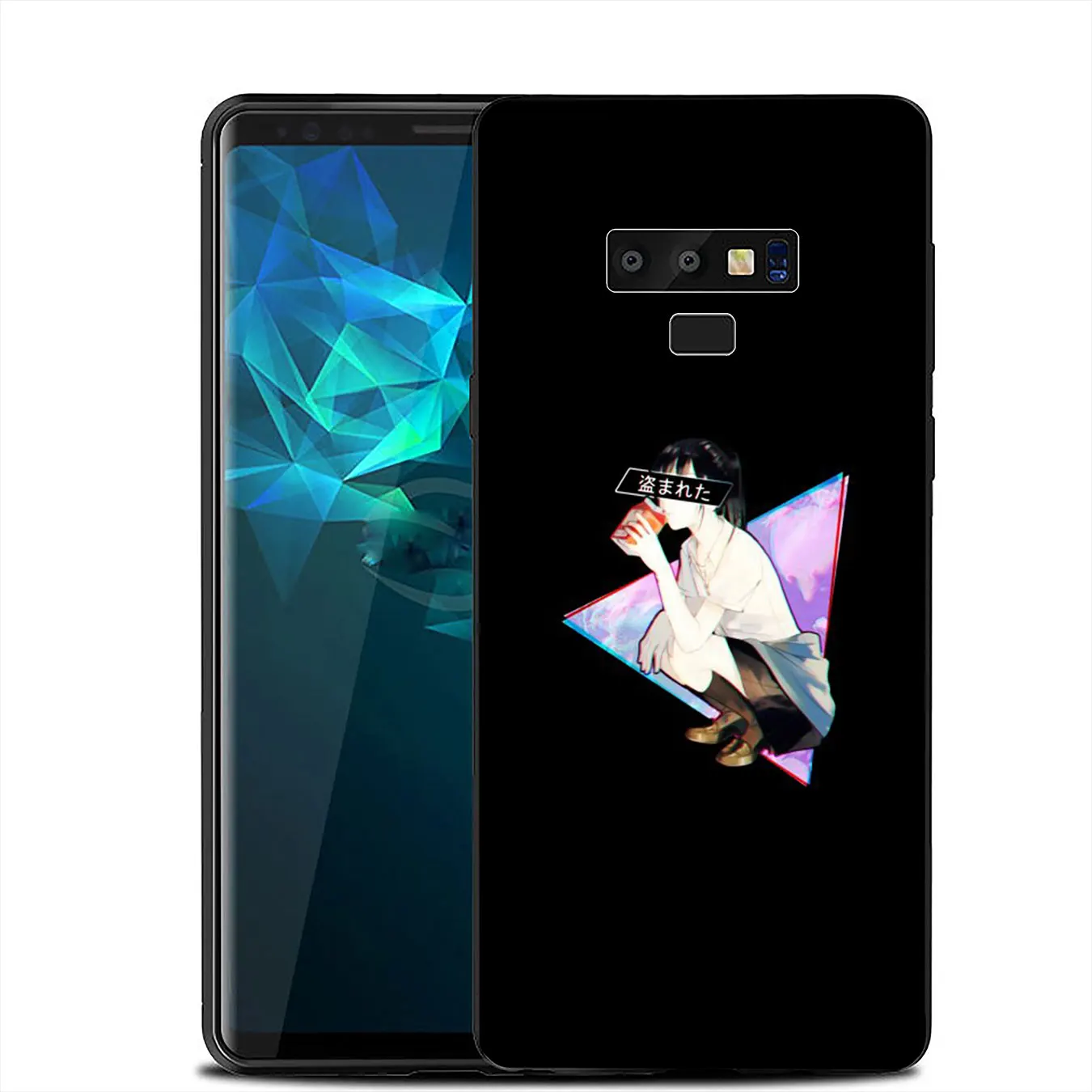 LEWD Sad японский аниме Эстетическая статуя мягкий чехол для Samsung Galaxy A6 A9 A8 A7 2018 A3 A5 2016
