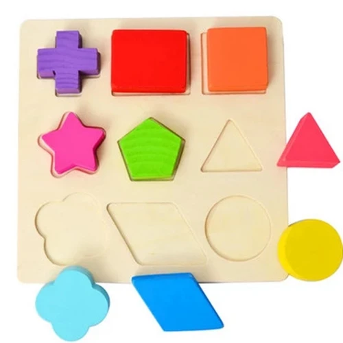 Деревянные стерео Пазлы для детей От 2 до 4 лет 3d пазл обучающие игрушки игры с