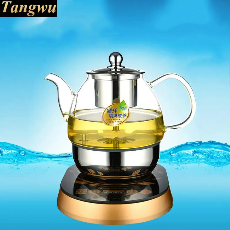 

Fully automatic tea kettle electric teapot boiling black pu 'er glass pot coffee machine stove Anti-dry Protection
