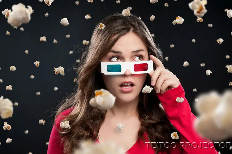 Новое универсальное бумажное стекло es Red Blue 3D Visoin для виртуального видео