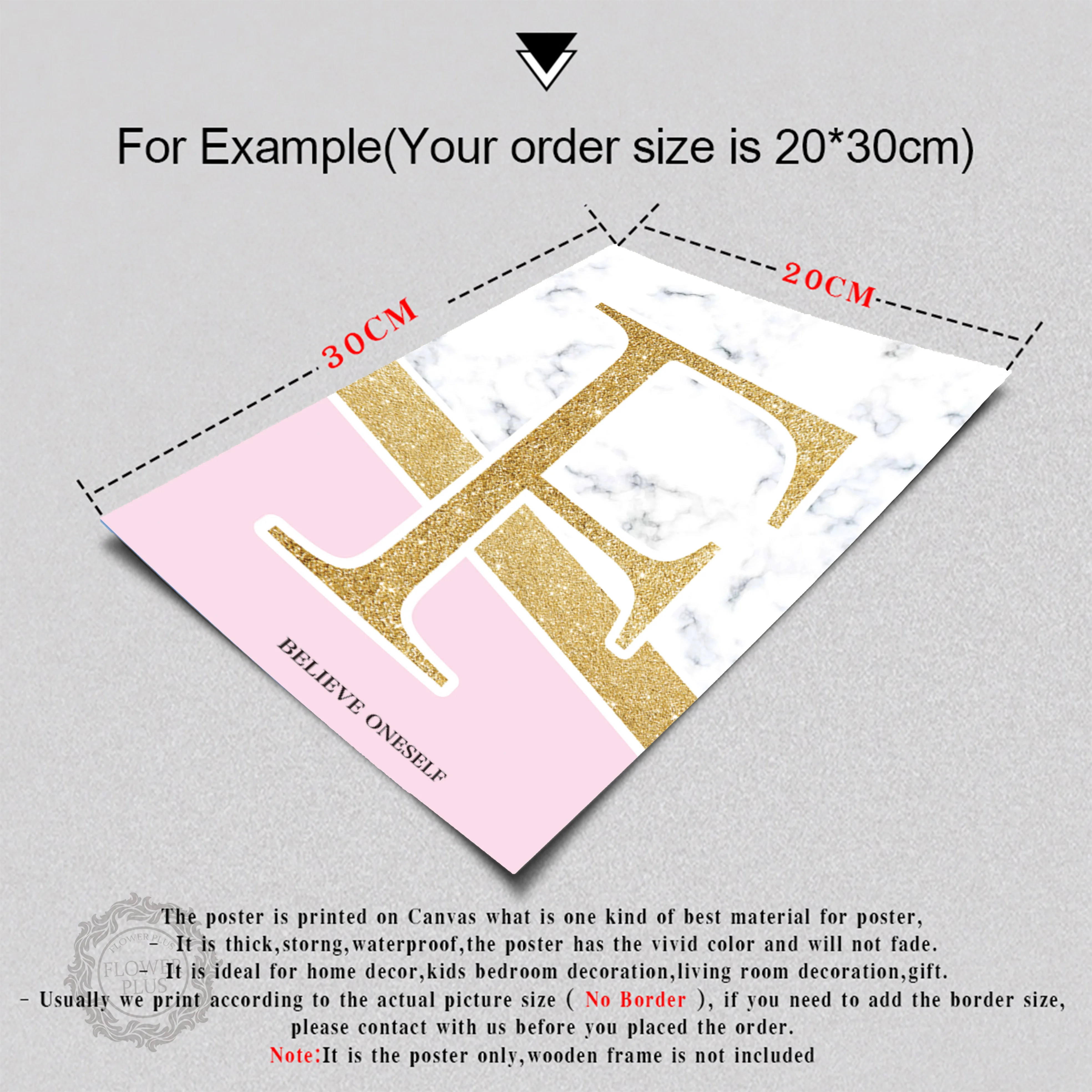 

Wall Poster Gold Letter F Nordic Dream Marble Pink Line Art Canvas Art Posters And Prints Canvas Painting Picture Unframed