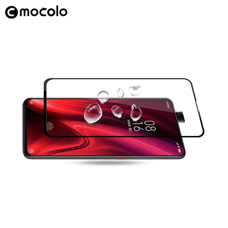Изогнутая стеклянная пленка Mocolo 2.5D для Xiaomi Redmi K20 PRO защита экрана полное покрытие