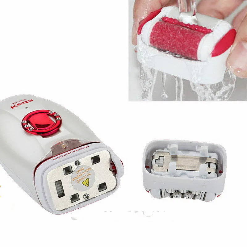 Электрические бритвы эпиляция уход за ногами Мозолей Remover epitator Бархат