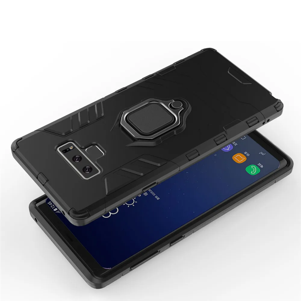 Чехол для Galaxy Note 9 Силиконовый ТПУ и жесткий поликарбонатный ультрароскошный