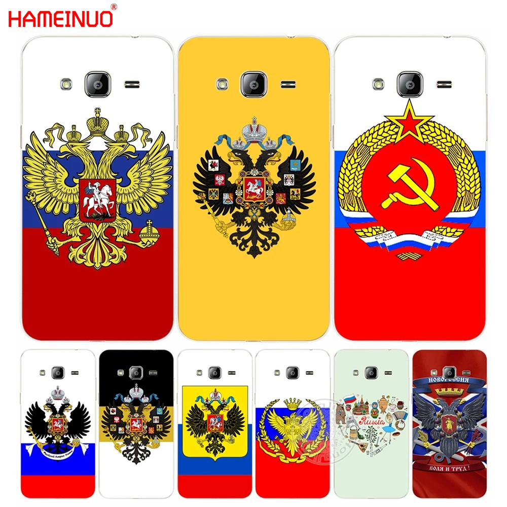 HAMEINUO чехол с российским Ретро флагом для телефона Samsung Galaxy J1 J2 J3 J5 J7 MINI ACE 2016 2015|case for