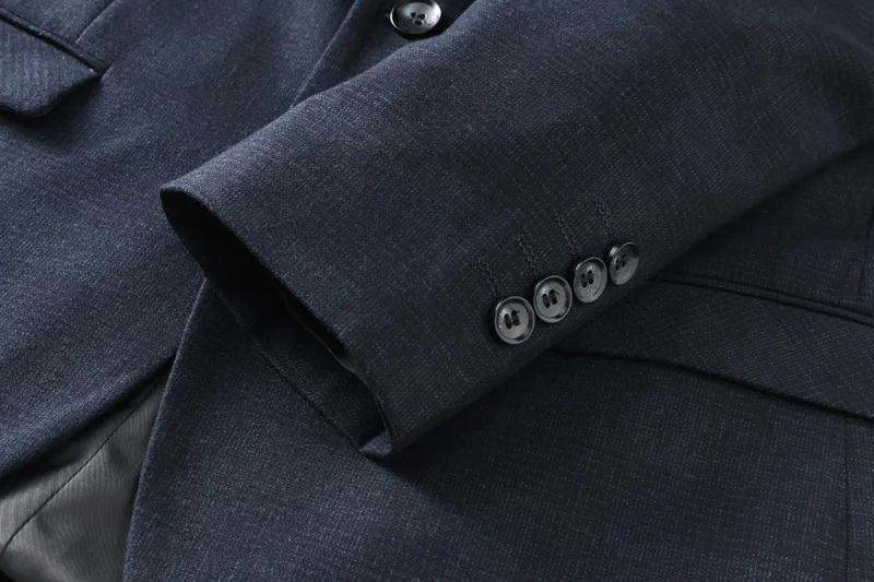 Зима Джентльмен пиджак классический Бизнес для Для мужчин Slim Fit Повседневное