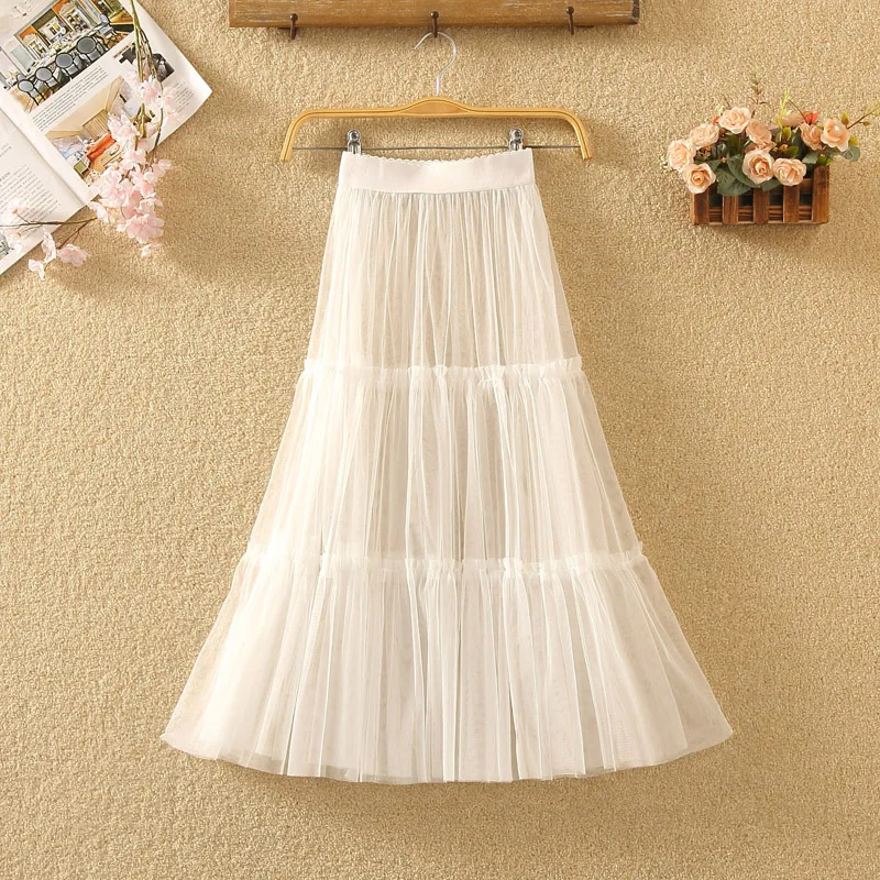 Женская длинная офисная юбка составного кроя в стиле бохо привлекательная