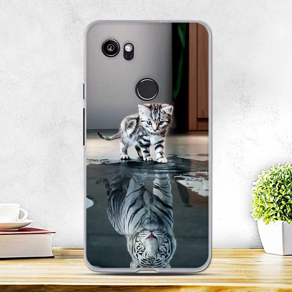 Роскошный чехол для Google Pixel 2 XL милый мультяшный Мягкий Силиконовый ТПУ телефона