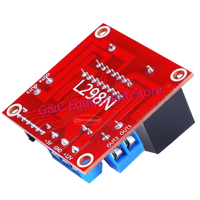 10 шт. Новая плата управления для Arduino L298N DC шаговый двигатель драйвер контроллера