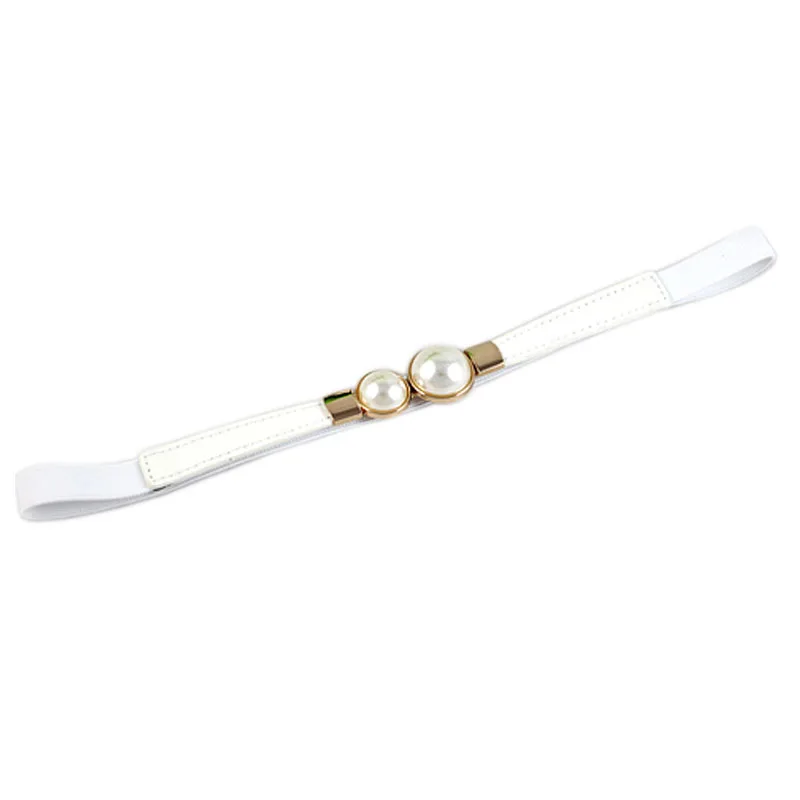 Элегантные женские жемчужные ремни для платья с высокой талией дизайнерские