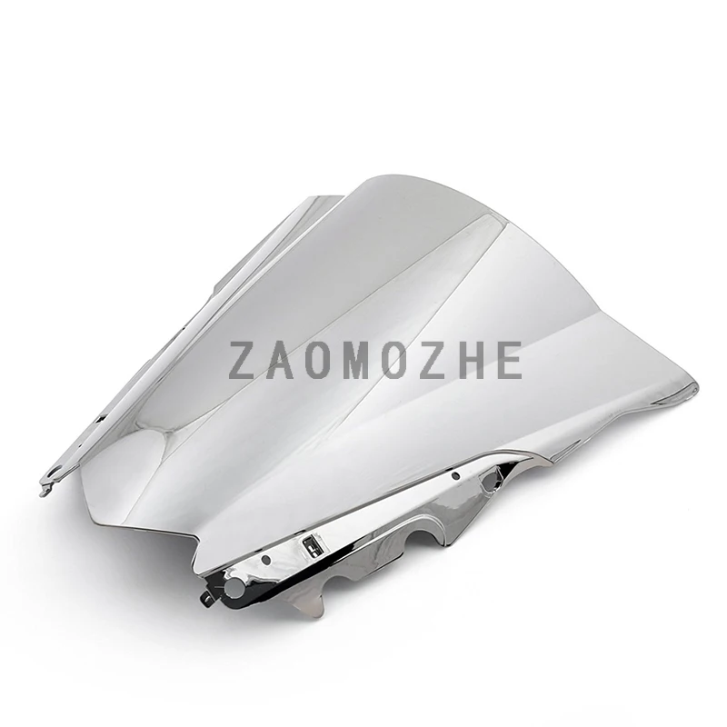 Для Yamaha YZF r25 R3 Черный лобового стекла ветрового Double Bubble YZF-R25 YZF-R3 14 15 16