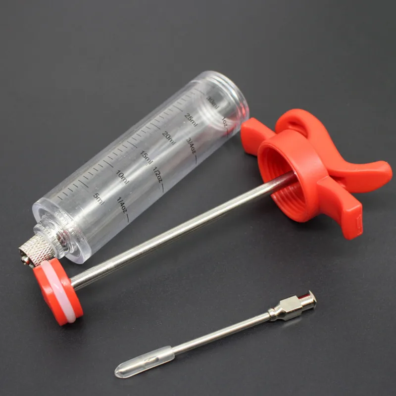 Оптовая продажа игл из нержавеющей стали кулинарный шприц для специй маринад