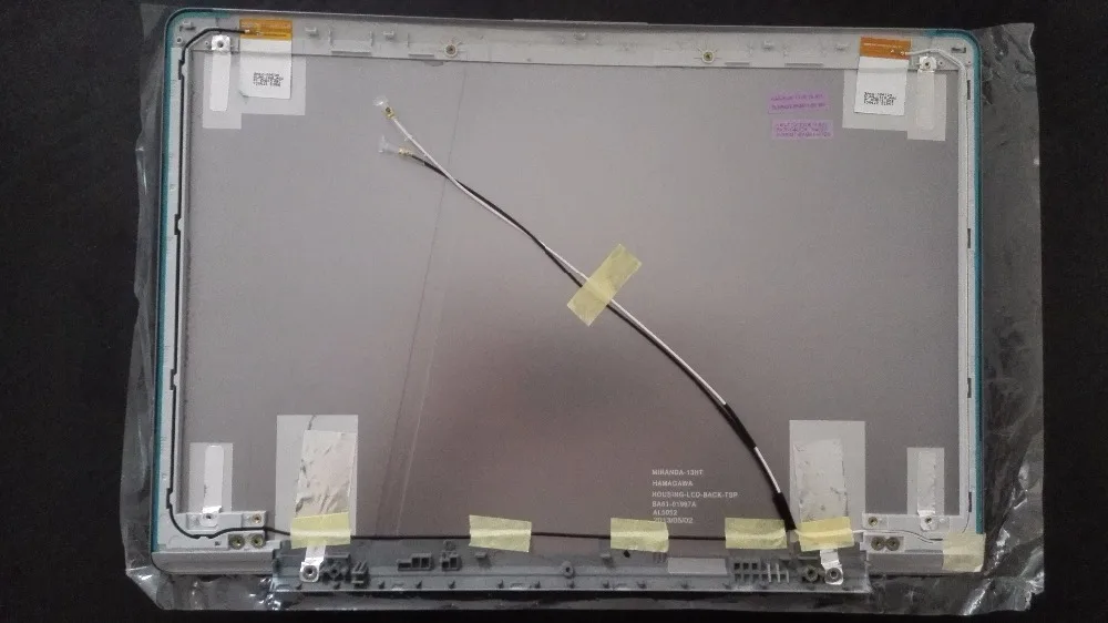 FOR Samsung np 730U3E 740U3E HOUSING LCD BACK COVER CASE MIRANDA-13HT BA75-04427A BA61-01967A SILVER (laptop is with touch lcd | Компьютеры