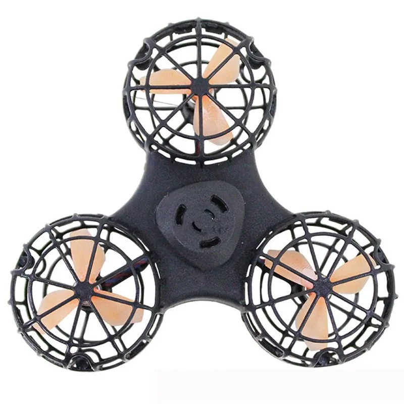 1pc High quality Tiny Toy Drone Flying Fidget Spinner Stress Relief Gift USB charging Gyroscop |