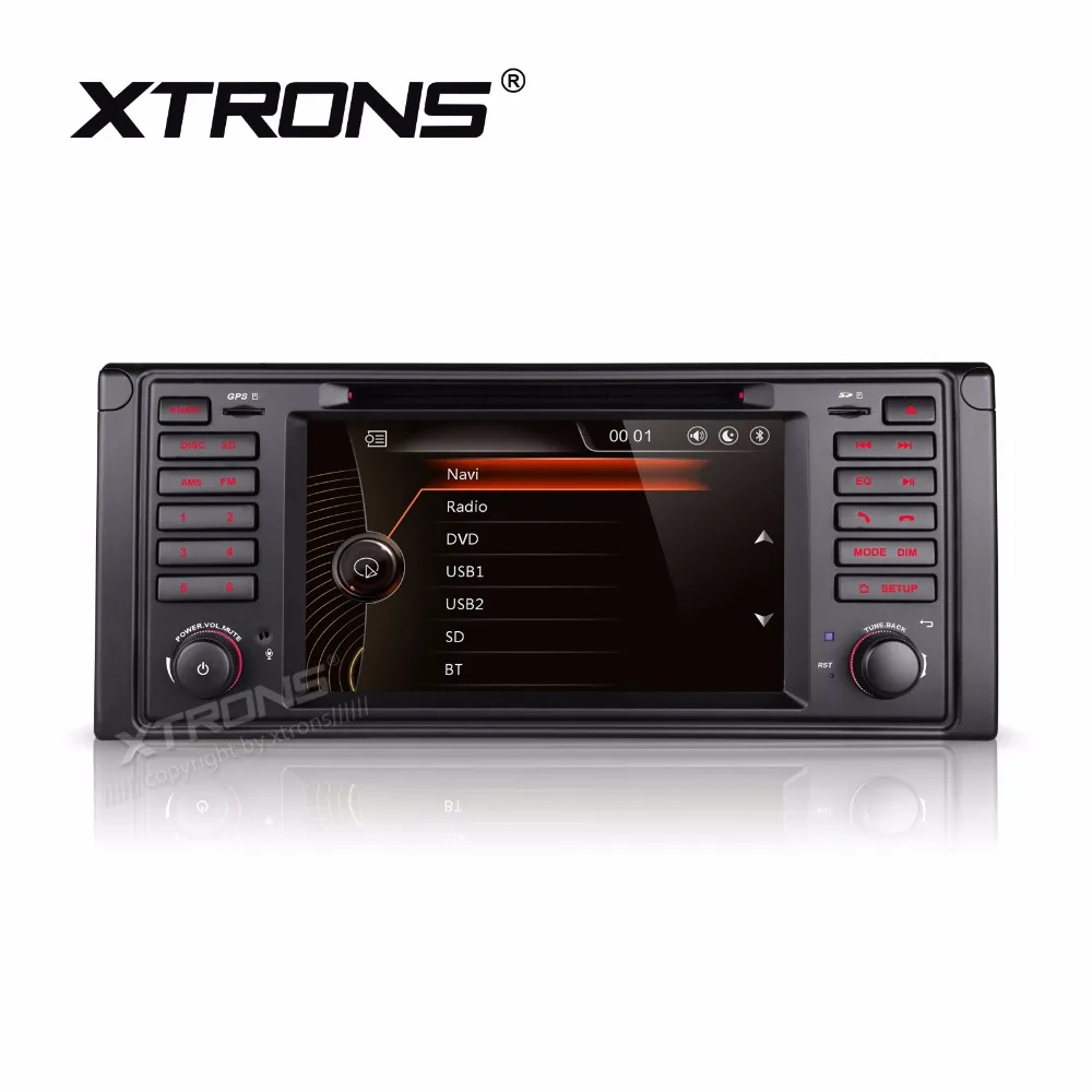 XTRONS 7 &quotHD 1080P видео емкостный сенсорный экран автомобильный dvd плеер с экраном GPS